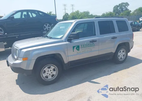 2016 Jeep Patriot Sport из США, поврежденный, VIN 1C4NJPBA1GD715888